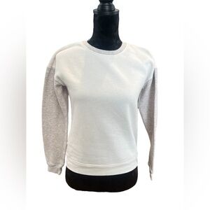 5 FOR $20 Athletic Works Cream Grey Sweatshirt Raglan Big Kids Girls sz XL 14/16